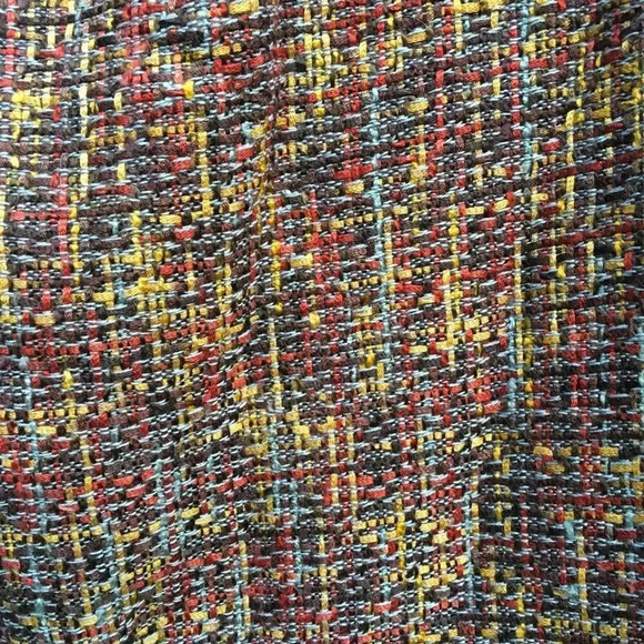 NEW Cato Women’s Plus Size 18/20W Multicolor Woven Tweed Mini Skirt - Picture 2 of 4